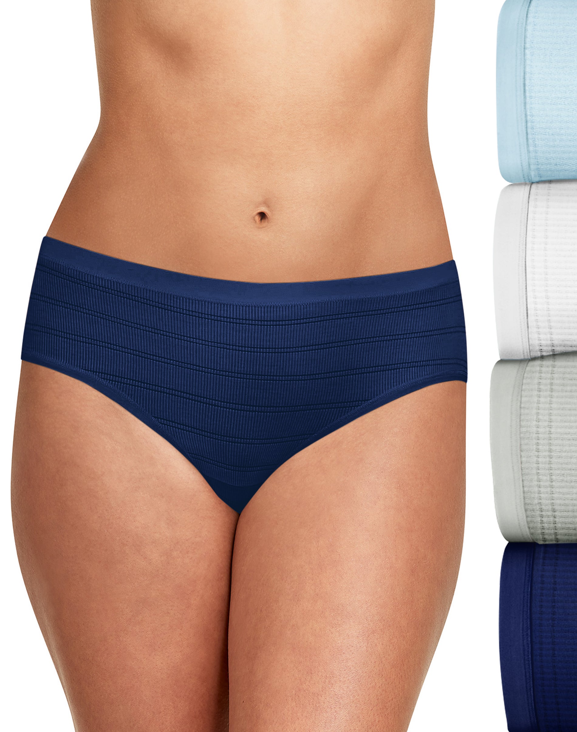 Hanes Womens Ultimate® Comfort Flex Fit® Hipster 4-Pack - Apparel