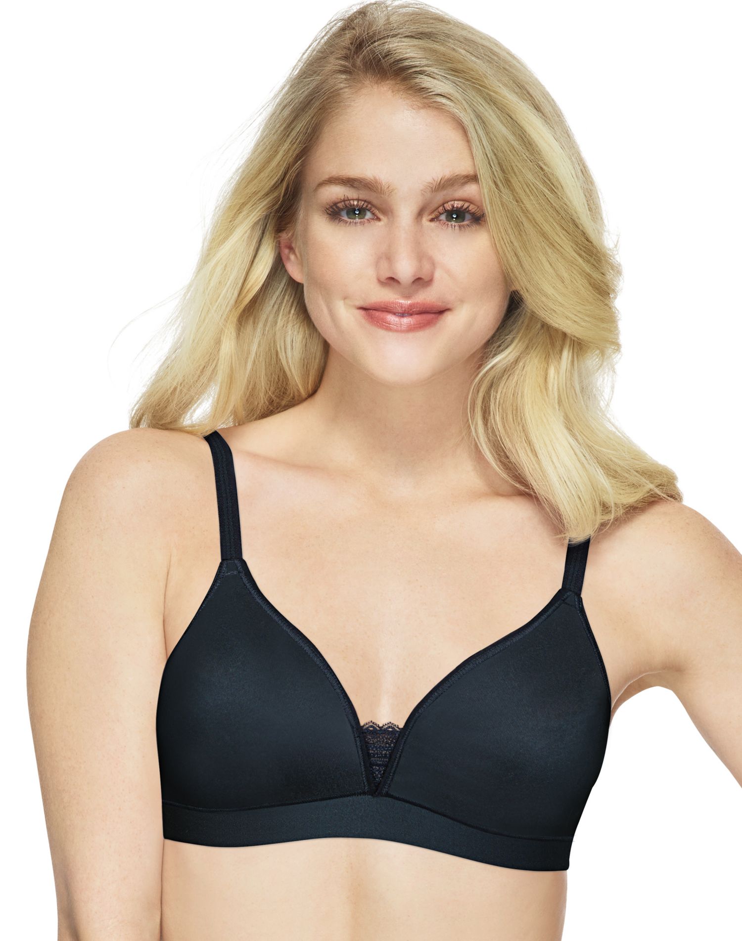 NEW WOMEN'S SIZE LARGE HANES UNDERWIRE COMFORTFLEX FIT EASYWIRE T