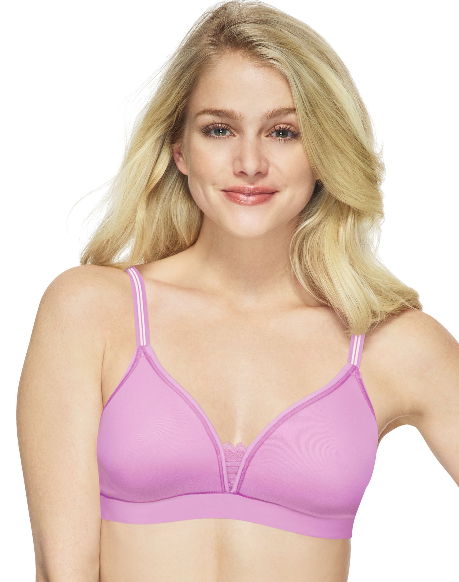 Indie Lilac Wirefree Smooth soft t-shirt, comfort bra Comfort Bras