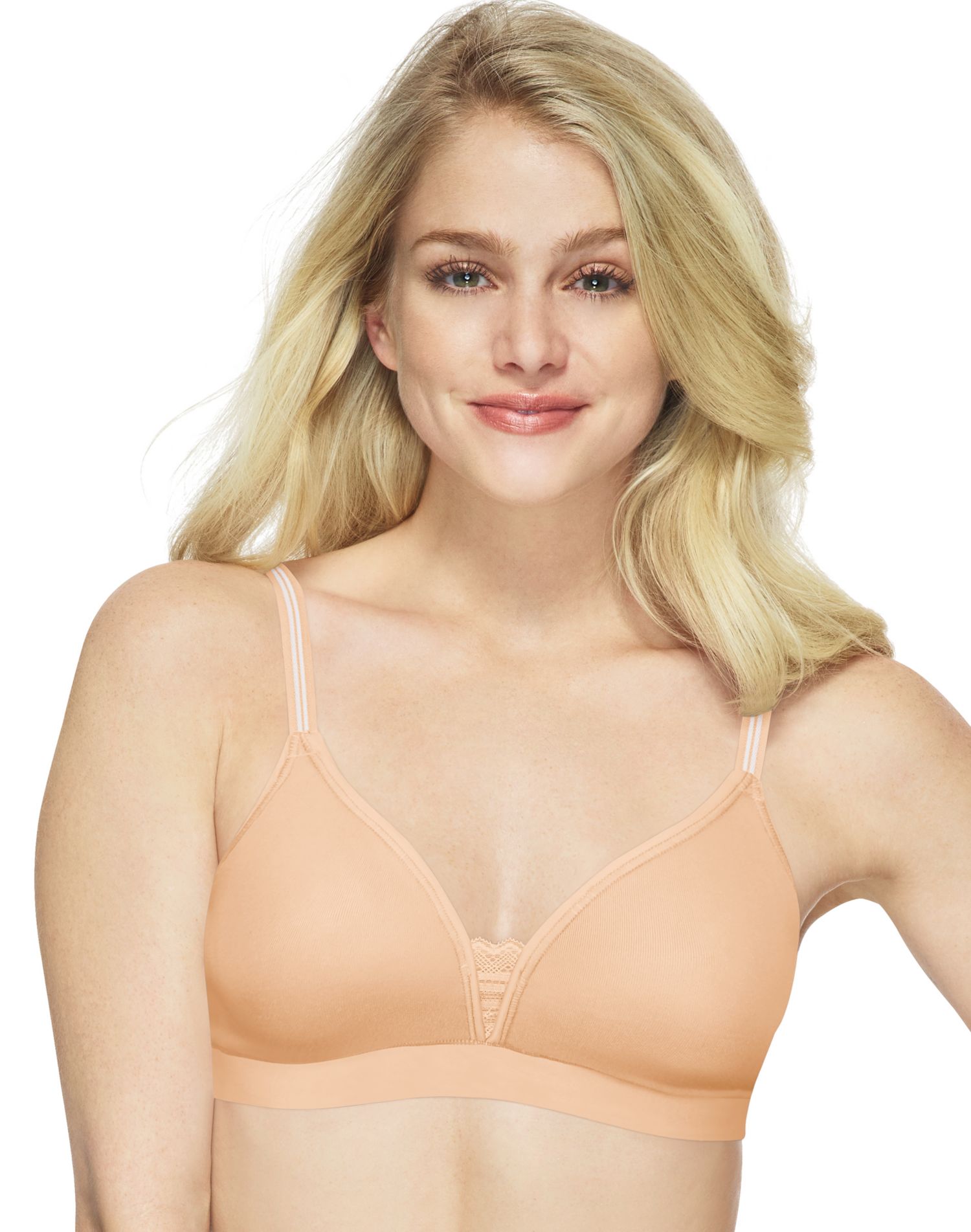 Hanes Womens Ultimate® ComfortFlex Fit® T-Shirt Unlined Wirefree Bra -  Apparel Direct Distributor