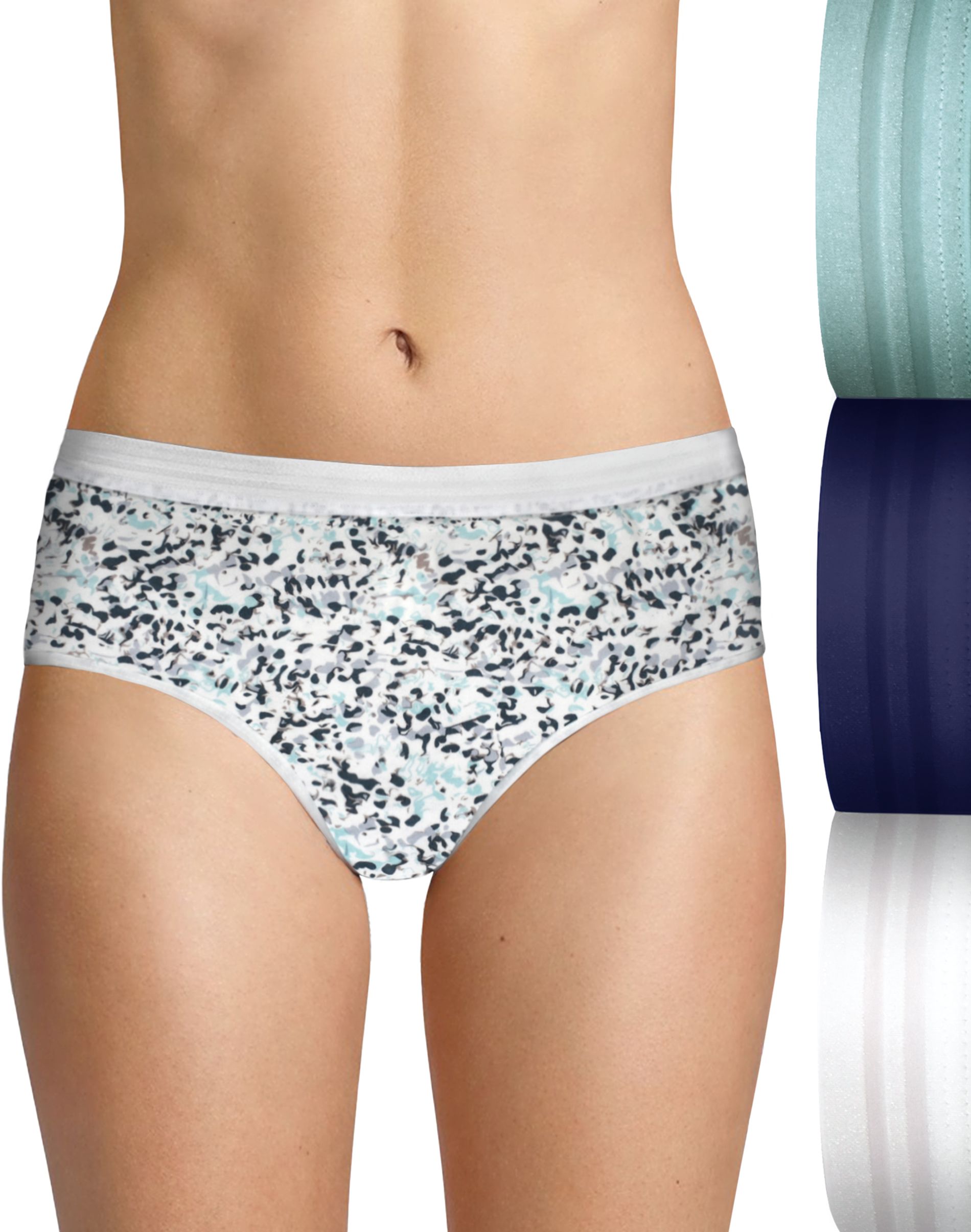 Hanes Women's Constant Comfort X-Temp Hipster Panties, 3+1 Pack 